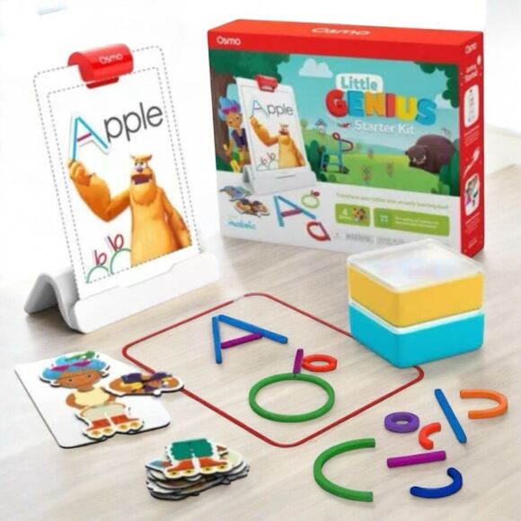 Osmo Little Genius Starter Kit for iPad 4 Game Apps Ages 3-5 Early Learning STEM - Picture 3 of 3